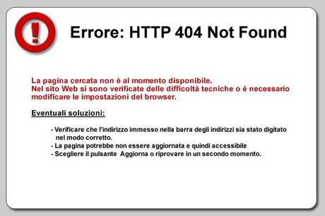 Ecco come trasformare la pagina errore 404 di WordPress stile Microsoft !!!