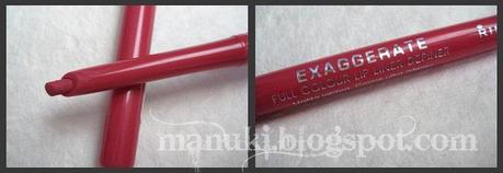Review Rimmel Exaggerate Full Color Lip Liner Definer 005 Pure