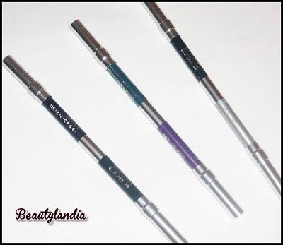 Swatch e Review Collezione Light Impulse KIKO (Double Glam Eyeliner 03, 05, 08 e Water Eyeshadow 105)