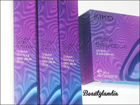 Swatch e Review Collezione Light Impulse KIKO (Double Glam Eyeliner 03, 05, 08 e Water Eyeshadow 105)