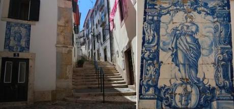 Un itinerario blue nel quartiere di Alfama