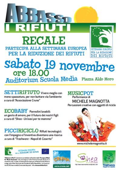 Abbasso i Rifiuti, 19 Novembre, Recale!