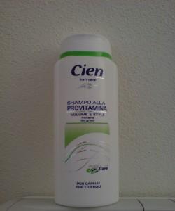 cien provitamina 250x300 Shampoo Cien Haircare alla provitamina B5   Volume & Style