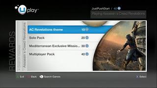 Assassin's Creed Revelations : rivelati anche i premi del programma Uplay