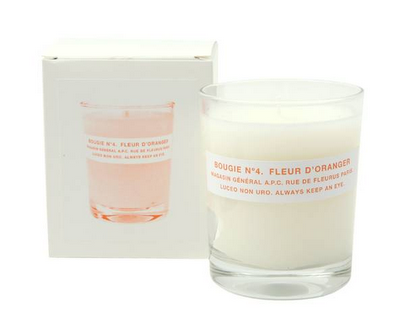A.P.C. scented candles
