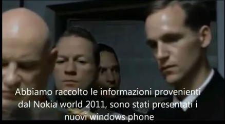 Parodia: lo sfogo di Hitler per l’uscita dei Nokia WindowsPhone