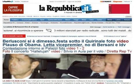Silvio Berlusconi si è dimesso
