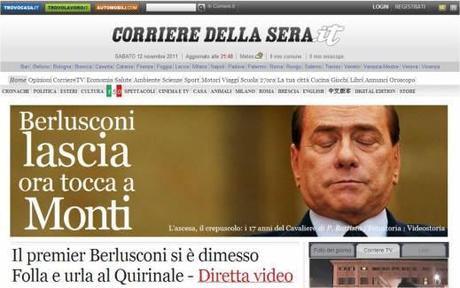 Silvio Berlusconi si è dimesso