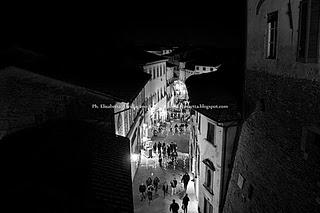 San Miniato tra cielo e nuvole. Vista della città dalla Rocca. Mostra fotografica collettiva