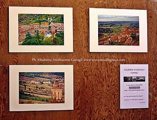 San Miniato tra cielo e nuvole. Vista della città dalla Rocca. Mostra fotografica collettiva