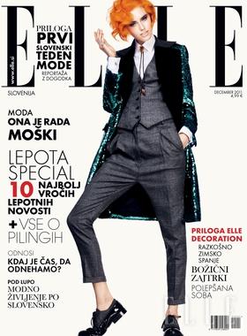 Dolce & Gabbana cover per Elle Slovenia Dicembre 2011