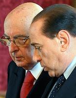 Le dimissioni di Berlusconi e l'incarico a Monti. Con i comunicati di Napolitano e Berlusconi