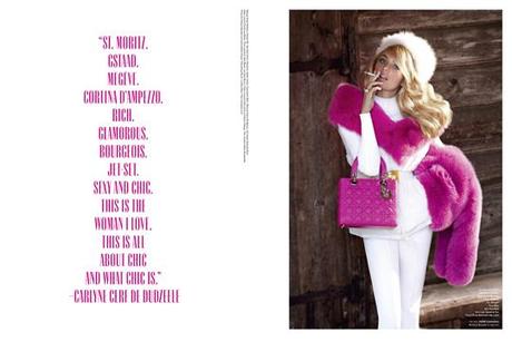 MAGAZINE| Ski Bunny: i look femminili per la montagna su V Magazine