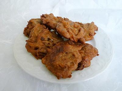 frittelle di castagne (tiganites me kastanalevro)
