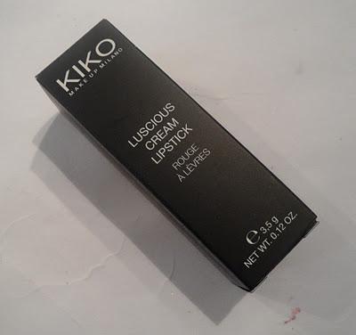 KIKO - Luscious Cream Lipstick Review/Recensione + Photos/Foto