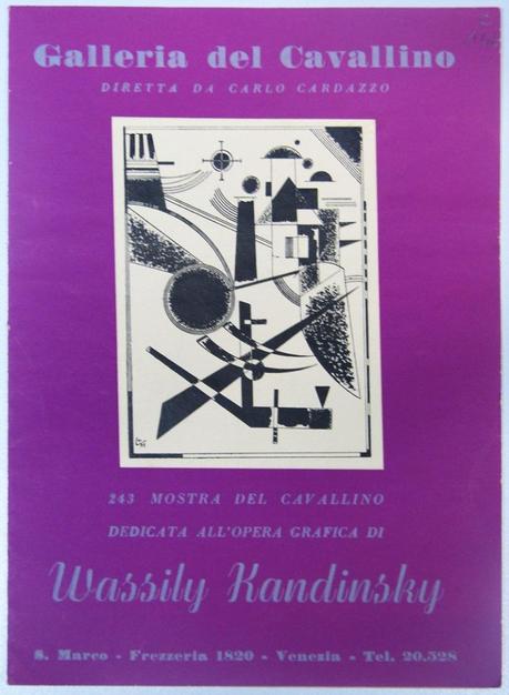 1000 mostre: Wassily Kandinsky, Galleria d’arte del Cavallino, Venezia 6 – 19 settembre 1951