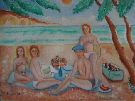 Revisitato….Che chiodo e chiodo..ed abito..le bagnanti di Cézanne riviste…aiuto!..sonetto al 118+