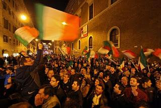 Pdl a Roma in piazza per Silvio Berlusconi
