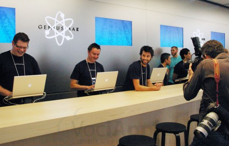 Apple Store : iPad al posto dei Mac nelle Genius Bar