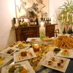 antipasti, tartare, chianina, allestimento buffet, finger food 219