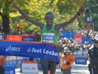 Geoffrey Mutai, vincitore della 42° Maratona di New York