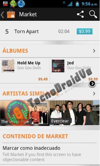 google music store 02 Google Music Store per Android, ecco le prime immagini