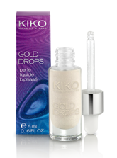 Kiko : Light Impulse Future Collection Gold Drops
