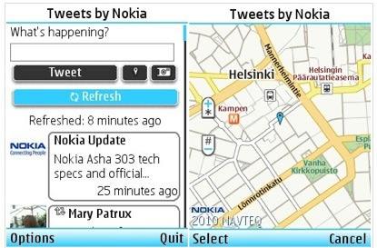 Tweets by Nokia ora disponibile per smartphone Nokia Symbian S40