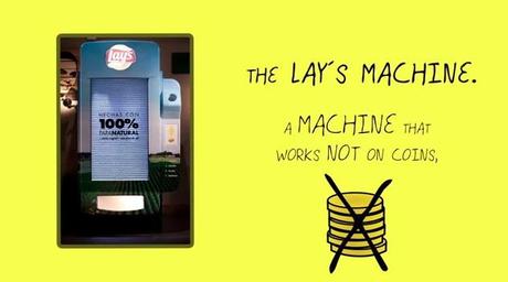 lays vending machines ambient marketing