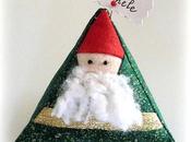 Cucito creativo: Babbo Natale segnaposto