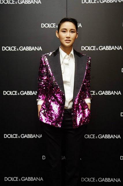 Between stars and sequins by Dolce & Gabbana