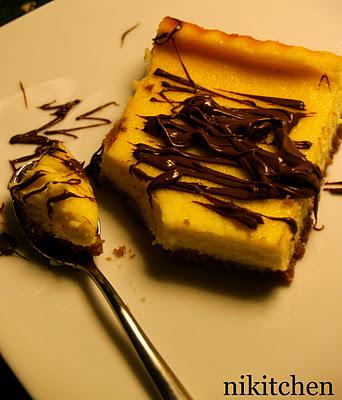 CHEESECAKE CON NUTELLA