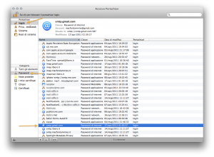 Cosa fare quando Mail rifiuta le password