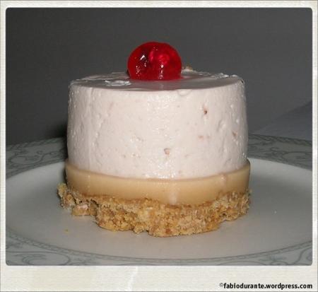 Torta fredda yogurt e panna cotta