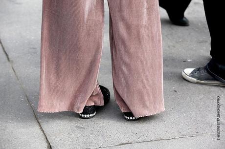 In the Street...Anne-Catherine...ribbed velvet, Paris