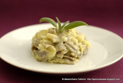 Dalla Valtellina, la terra di mio padre, la ricetta dei pizzoccheri con verza, patate, formaggio, burro e salvia