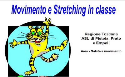 La regione Toscana e il progetto “Stretching in classe”