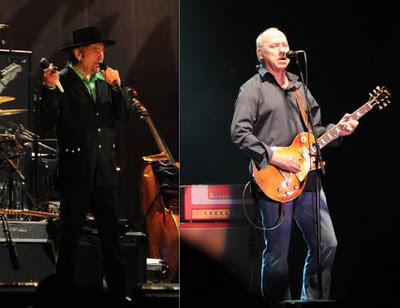 Dylan e Knopfler al Mandela Forum