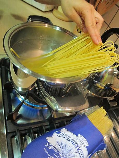 Spaghetti speciali con polpettine di carne