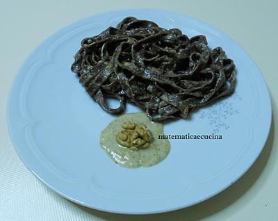 Tagliatelle al Cacao con Gorgonzola e Noci