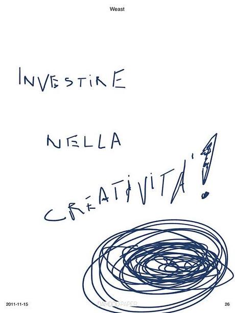 Investire in creatività