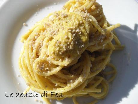 Spaghetti al pesto di germogli