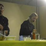 Velia de Angelis e Maurizio di Mario  chef per un giorno degustibooks