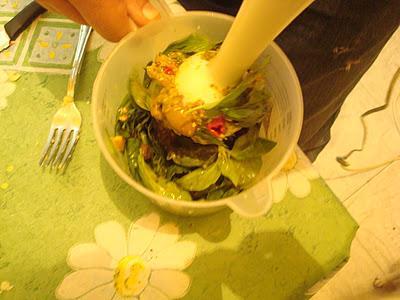Tagliolini freschi con pesto all'eoliana Tagliolini freschi con pesto all'eoliana