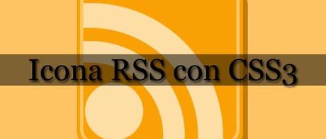 Creare icona feed RSS con CSS3