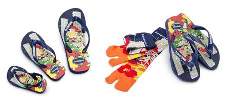 Special Make-Up di Natale per le flip flop di Havaianas, in collaborazione con IED