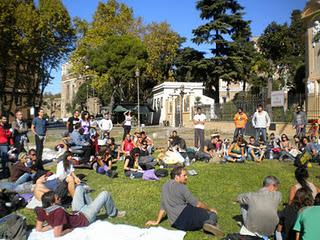 Verbale assemblea Democrazia Reale Ora – Roma 13 Novembre 2011, Piazza Santa Croce in Gerusalemme