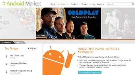 android market music Google Music Store arriva ufficialmente, Google Music apre a tutti!