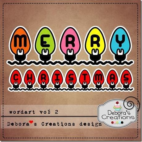 Preview Wordart Merry Christmas vol 2 Preview Wordart Merry Christmas vol 2