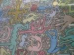 Pisa, Keith Haring liberato dai ponteggi